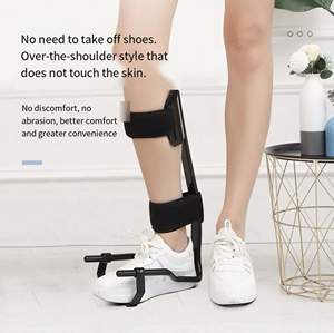 Dispositivo Ortopédico de Rehabilitación de Piernas, para Hemiplejia por Accidente Cerebrovascular, Inversión y Eversión de Tobillo, Corrector de Caída del Pie, Bastón - Product Image 3