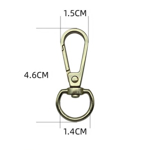 Direto da Fábrica: Ganchos Redondos de Liga de Zinco de 45MM - Ganchos de Cauda, Mosquetões Giratórios, Acessórios de Ligação e Fixação para Bolsas - Product Image 5