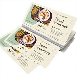 Vales de <span class=keywords><strong>Descuento</strong></span> y Certificados de Regalo Impresos a Doble Cara, Diseñados a Medida, al por Mayor, para <span class=keywords><strong>Restaurantes</strong></span>, Hoteles y Salones de Belleza - Product Image 4