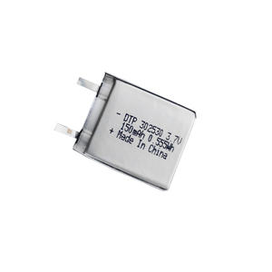 작은 3mm 두꺼운 Lipo 302530 배터리 3.7v 150mah BIS 인증 리튬 폴리머 배터리 - Product Image 2