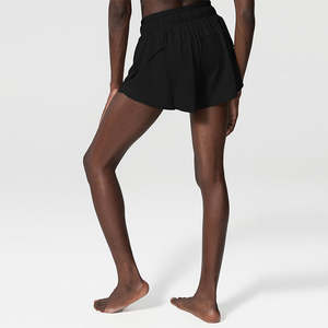 Logo personnalisé Short de sport ample avec cordon de serrage ajustable pour femmes - Product Image 3