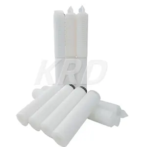 Xếp Li PP Lọc Cartridge nhà sản xuất 10 inch xếp li trầm tích lọc polyester xếp li Lọc yếu tố cho nước công nghiệp