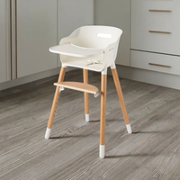 Chaise de salle à manger multifonctionnelle pour bébé Chaise de salle à manger pour enfants personnalisée avec repose-pieds réglable Chaise d'alimentation sûre pour les tout-petits