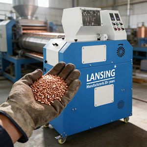 Máquina de Reciclaje de Metal LANSING de 90Kg/h para Reciclaje de Cable de Cobre, Compatible con Voltaje de 110V/220V, Uso Global, para Pequeñas Plantas de Reciclaje - Product Image 1