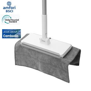 BOOMJOY vente en gros de vadrouille plate jetable sèche et humide et de recharge Kit de balayage multi-surfaces de sol vadrouille à poussière plate nettoyage de sol - Product Image 6