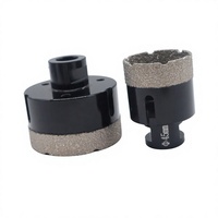Forets à noyau Pacha Tool, diverses couleurs, scies cloches diamantées pour perçage à sec du marbre, des carreaux et du verre