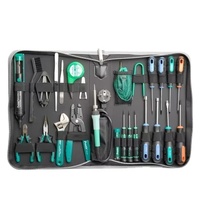 Proskit PK-2088H 27 pièces ensemble d'outils de réparation électronique de précision adapté à l'ensemble d'outils de réparation à domicile d'ordinateur d'électricien