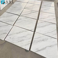 Carreaux de sol en marbre naturel, prix le plus bas, marbre blanc du Guangxi
