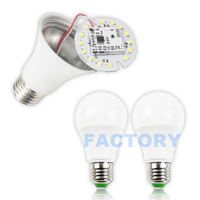 360 Degree 220V Microwave Motion Sensor Bulb E27 5W 7W 9W 12W Outdoor/Indoor Automatic On/Off Lighting Radar LED Light Bulb