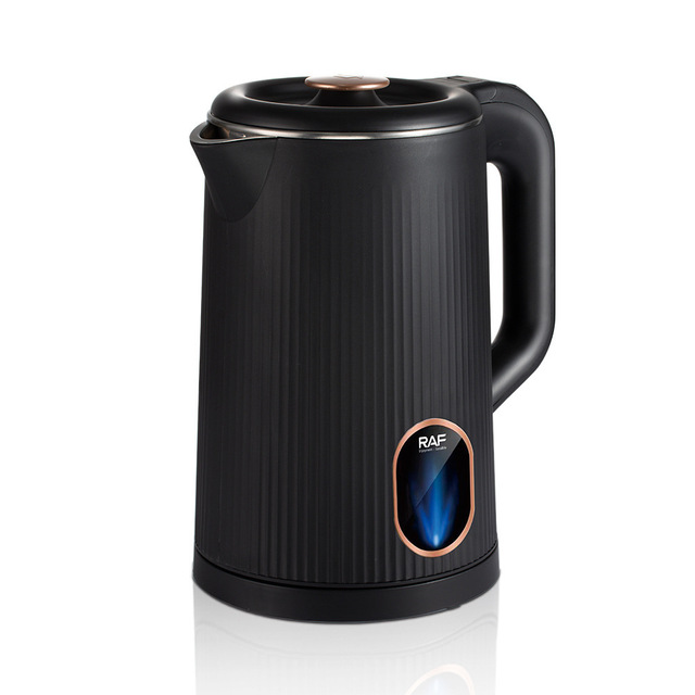 EU-standard 2L Stainless Steel Electric Kettle 1500W Push-button Control Automatic Shut-off Level One Energy Efficiency for Home
