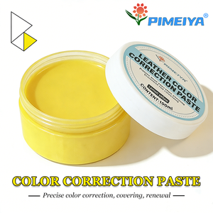 Colorante de Cuero Premium Amarillo Limón para Recoloración y Retoque Eficaz en Cuero Brillante, Pasta Correctora de <span class=keywords><strong>Color</strong></span> de Cuero - Product Image 2