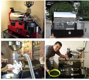 Máquina Tostadora de Granos de Café de 1 kg y 2 lb, Lista de Promociones de Venta Caliente 2021, Filipinas, Equipo de Procesamiento de Café Vork para el Hogar - Product Image 3