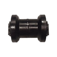 Rouleau porte-chaîne de chenillard pour mini-excavatrice Kubota U20, haute qualité, noir, HRC52-58, pièces de machines de construction, rouleau supérieur KX20