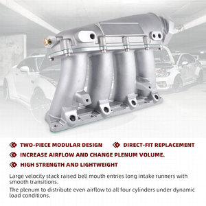 Collecteur d'admission de moteur de rue série Ultra pour collecteur d'admission de moteur Honda série K K20 K24 - Product Image 2