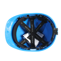 Casque de sécurité industriel DELTAPLUS, design à fentes avec 6 points de suspension, casque de chantier, origine Shandong, modèle 102008
