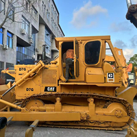 Bulldozer Caterpillar D7G d'occasion, état quasi neuf (90%), moteur 200 CV, 22 tonnes, type chenillé, prix avantageux, vente rapide