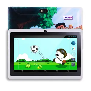tablet için online okul Suppliers-Atouch A32 ucuz fiyat Amazon Online 7 inç Android Tablet Pc oyun eğitim çocuklar Tablet için okul