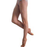 Collants résille de danse latine professionnelle pour femmes bronzage foncé Performance porter mince Transparent tricoté armure en gros