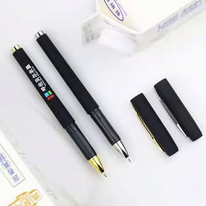 Bolígrafos Promocionales de Plástico Cuadrados con Gel, Acabado de Goma, Tinta Negra, Multicolor, Económicos, para Hotel, con Logotipo Personalizado, en Stock - Product Image 5