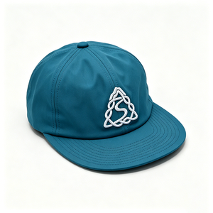 Gorra Unisex de 6 Paneles con Cierre a Presión, Bordado de Nudo Celta, Estilo Hip Hop Urbano, Tela de Lona - Product Image 2