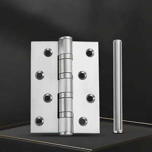 Bisagra de Acero Inoxidable SSR de 4 Pulgadas con Apertura de 180 Grados, Diseño Contemporáneo, Montaje en Superficie para Puertas Exteriores de Apartamentos y Muebles - Product Image 5