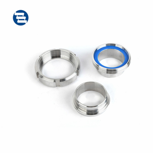 ข้อต่อสุขภัณฑ์ <span class=keywords><strong>SANTHAI</strong></span> SS304/316L แบบ DIN พร้อมปะเก็นซิลิโคน - Product Image 3