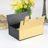 Caja de Cartón para Vino, Whisky y Vodka con Impresión de Marca en Lámina Dorada, Caja de Regalo Plegable Magnética de Doble Puerta con Laminación Mate de Lujo