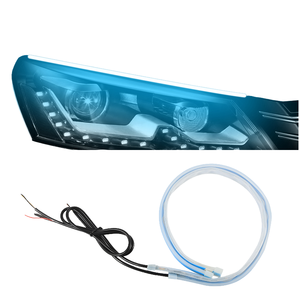 Trung Quốc Chất Lượng Cao Thương Hiệu Ô Tô Môi Trường Xung Quanh Ánh Sáng Ban Ngày Chạy Đèn Linh Hoạt Không Thấm Nước LED Đèn Pha Xe Hơi - Product Image 4