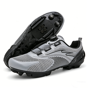 Zapatillas de Ciclismo de Doble Propósito para Hombre y Mujer, Compatibles con Pedales Planos con Bloqueo para MTB, Carretera, Ciclismo Indoor y Ciclismo al Aire Libre - Product Image 4