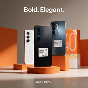 Spark 40 Pro+ เทคโนโลยีใหม่มาแรง สมาร์ทโฟน 5G ความจุ 128GB โทรศัพท์ราคาถูก OEM - Product Image 2