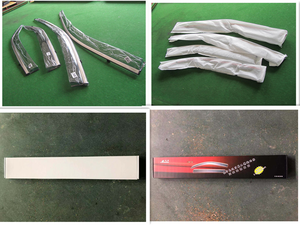 Pelindung matahari Visor jendela mobil pelindung angin pelindung hujan untuk 2022 Nissan Pathfinder Premium Set untuk perlindungan & kenyamanan - Product Image 6