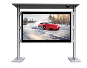 Chiosco di pubblicità dello schermo interattivo della macchina LCD da 55 pollici all'aperto per lo schermo di pubblicità della scuola/del <span class=keywords><strong>governo</strong></span> - Product Image 1