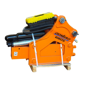 DONGAO небольшой экскаватор 68 Буровая головка высокочастотный Горнодобывающий камнедробильный молоток треугольный перфоратор для гидравлического экскаватора PLC - Product Image 2