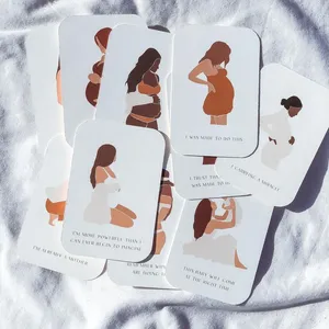 Meditation Pregnancy Mum Affirmation Cards For New Mother Mum