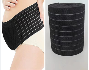 Miễn Phí Mẫu Thoáng Khí Lưới Ban Nhạc Đàn Hồi Y Tế Bụng Vành Đai Cá Ribbon Cho Bụng Hỗ Trợ - Product Image 3