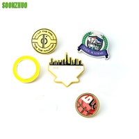Fabricant de badges métalliques personnalisés en gros, épingles à revers en émail dur, alliage de zinc, logo personnalisé, épingles en émail souple