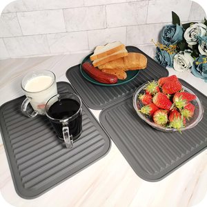 แผ่นรองกันความร้อนแบบกำหนดเอง แผ่นรองซิลิโคนสำหรับหม้อและกระทะร้อน - Product Image 6
