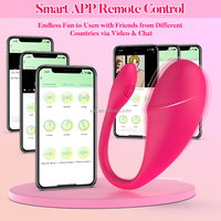 SacKnove Neue Vollsilikon 9 Frequenz Telefonfernbedienung Sextoys G-Punkt Mini Tragbare Vibrationshose Ei App-Gesteuerter Vibrator