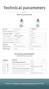 Bomba de Vacío Manual Miulab <span class=keywords><strong>Miou</strong></span> ZK-26E/35/42/8/8+ para Filtración de Líquidos, Filtro de 2500 ml, Hecho en China - Product Image 3