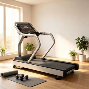 Appareil de cardio-training électrique robuste pour moteur 3.0HP, poids max. utilisateur 200KG, inclinaison automatique, écran LED, pour salle de sport à domicile - Product Image 4