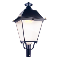 Austar Farol Villa Pro Nouveau Luminaire Urbain pour Allées de Jardin, Éclairage Routier IP66 en Aluminium LED avec Angle de Faisceau de 150°