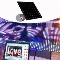 Pista de Baile LED RGBW para DJ con Control DMX512 y Clasificación IP33 para Decoración de Escenarios en Alquiler