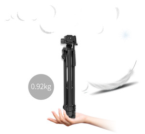 Trípode de cámara <span class=keywords><strong>digital</strong></span> de alta calidad, soporte ligero de aluminio para cámara, el mejor trípode para teléfono WT-3520 - Product Image 4