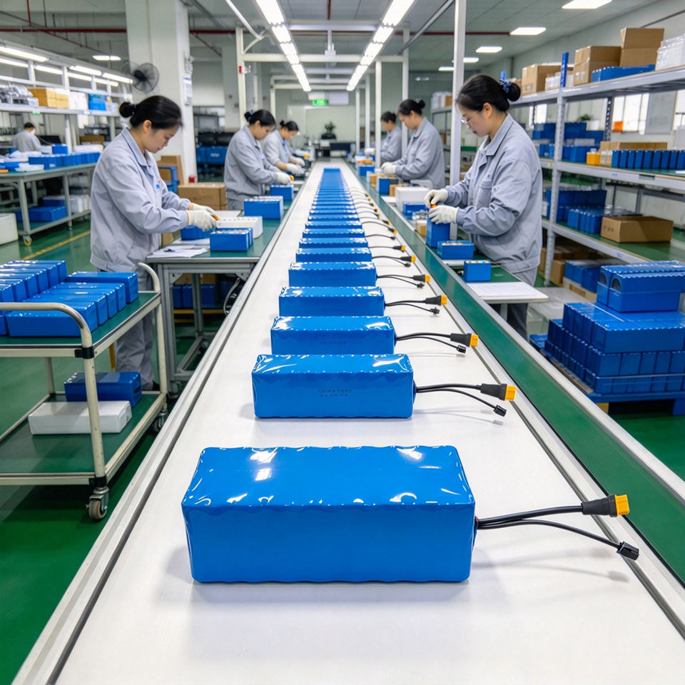 18650 Lithium Ion Battery Pack 36V 6Ah With Smart BMS Rechargeable ...