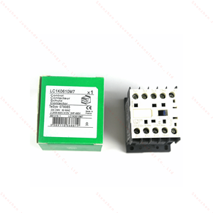 Nuevo Contactor Tripolar Original LC1K0610M7 6A 220V 50/60Hz Conexión de Sujeción por Tornillos - Product Image 1