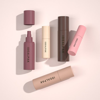Emballage cosmétique de luxe de 50ml 150ml 200ml Flacon pulvérisateur en plastique blanc givré pour brume fine pour le corps
