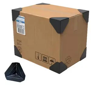 Shipping Box Corner Protectors Plastic Packaging Edge Protectors , Carton Packing Corner Guard Frame Corner Protectors