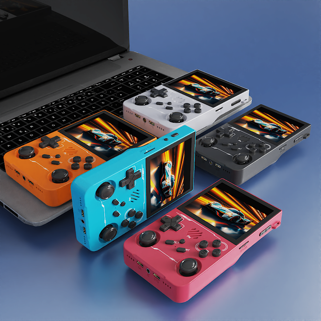 2026 Best Selling Linux System Portable Pocket Gameboy 64GB 128GB 256G 15000Games Player Handheld Video Game Console R36xx
