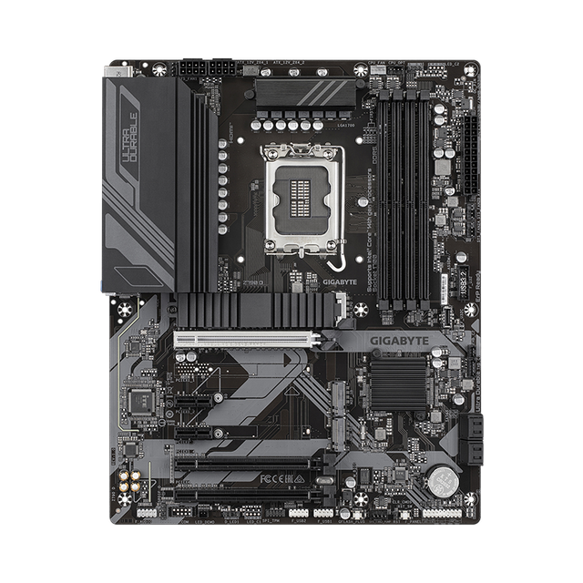 Original DDR5 Desktop Motherboard Z790 D Intel Chipset ATX Form Factor Double Memory Channel Integrated Graphics Card SATA Used