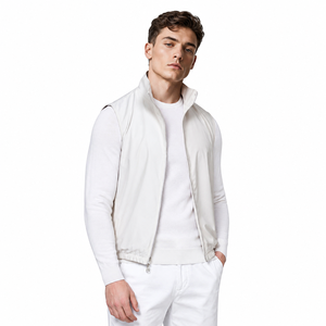 Gilets et vestes <span class=keywords><strong>sans</strong></span> manches réversibles pour hommes, gilet chauffant pour hommes, style européen, veste décontractée de sport pour hommes - Product Image 3